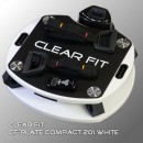Виброплатформа Clear Fit CF-PLATE Compact 201 WHITE  - магазин СпортДоставка. Спортивные товары интернет магазин в Белгороде 