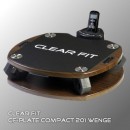 Виброплатформа Clear Fit CF-PLATE Compact 201 WENGE - магазин СпортДоставка. Спортивные товары интернет магазин в Белгороде 
