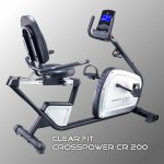 Горизонтальный велотренажер Clear Fit CrossPower CR 200 - магазин СпортДоставка. Спортивные товары интернет магазин в Белгороде 