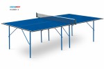 Теннисный стол для помещения swat Hobby 2 blue любительский стол для использования в помещениях 6010 - магазин СпортДоставка. Спортивные товары интернет магазин в Белгороде 