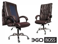 Офисное массажное кресло EGO BOSS EG1001 BORDO в комплектации ELITE и PREMIUM - магазин СпортДоставка. Спортивные товары интернет магазин в Белгороде 