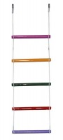 Детская веревочная лестница для ДСК 5 перекладин цвет радуга ЛВ5-3А - магазин СпортДоставка. Спортивные товары интернет магазин в Белгороде 