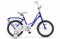 Детский велосипед Stels Wind 16" Z020 синий 2022 - магазин СпортДоставка. Спортивные товары интернет магазин в Белгороде 
