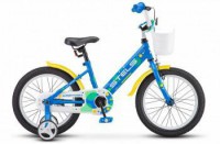 Детский велосипед Stels Captain 16" V010 синий 2022 - магазин СпортДоставка. Спортивные товары интернет магазин в Белгороде 