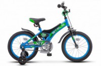 Детский велосипед Stels Jet 16" Z010 синий черный  2022 - магазин СпортДоставка. Спортивные товары интернет магазин в Белгороде 